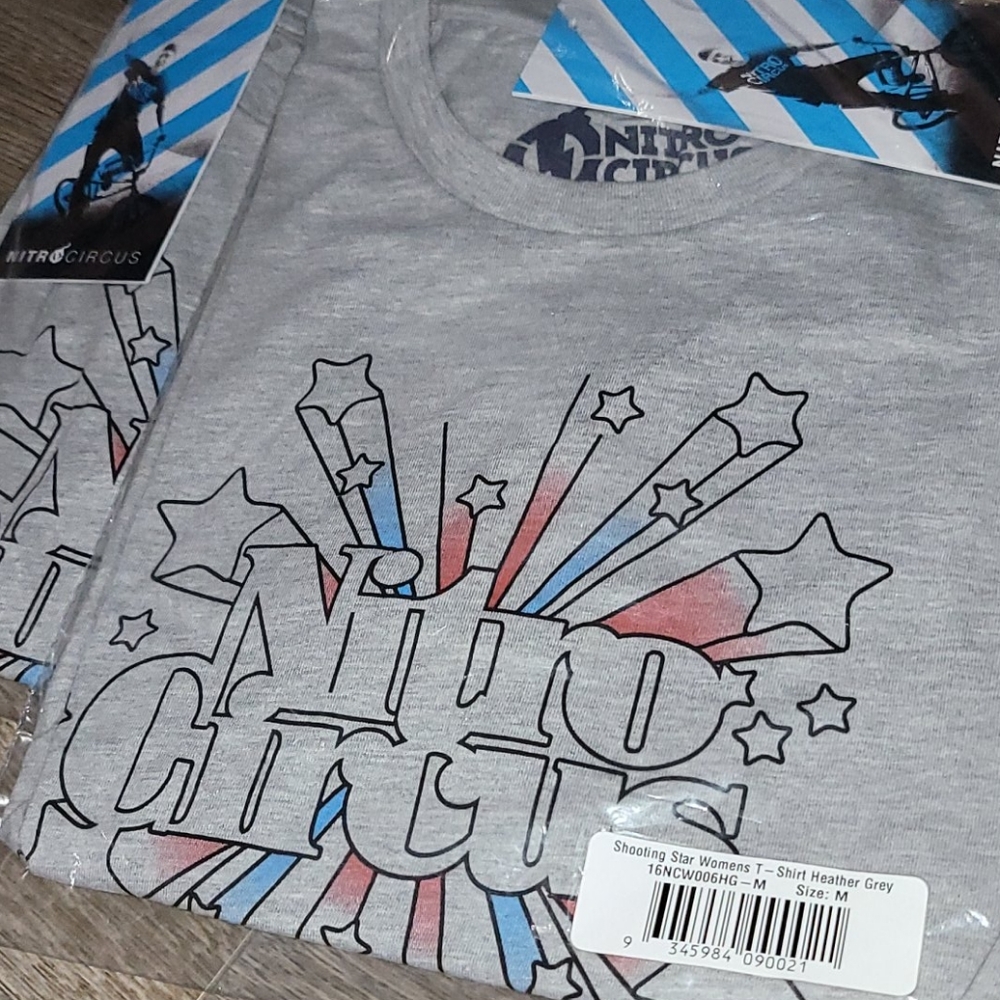 Nitro Circus Shooting Star Women's Grey NWT M